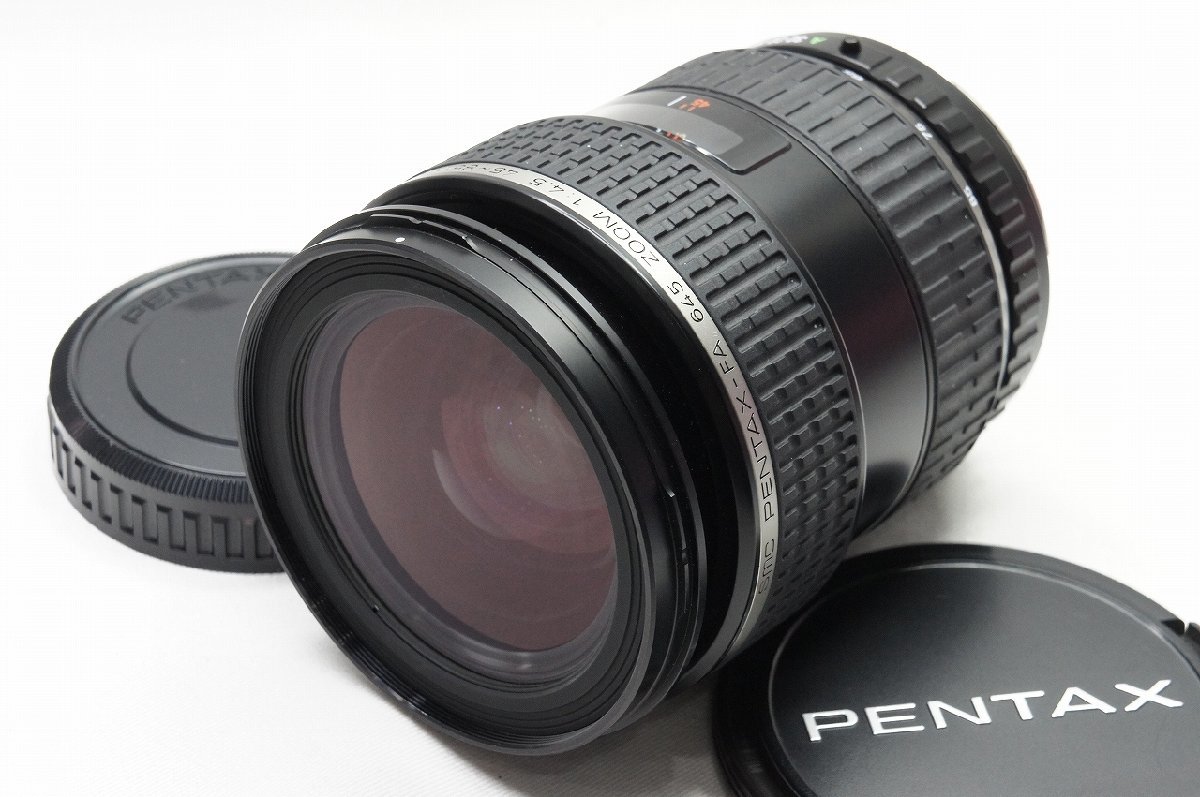 【アルプスカメラ】美品 PENTAX ペンタックス smc PENTAX FA 645 45-85mm F4.5 中判レンズ AF ケース付 230915b_画像2