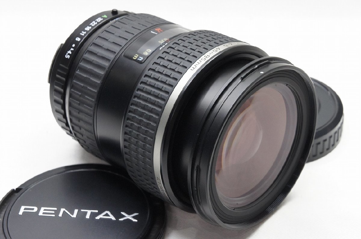 【アルプスカメラ】美品 PENTAX ペンタックス smc PENTAX FA 645 45-85mm F4.5 中判レンズ AF ケース付 230915b_画像6