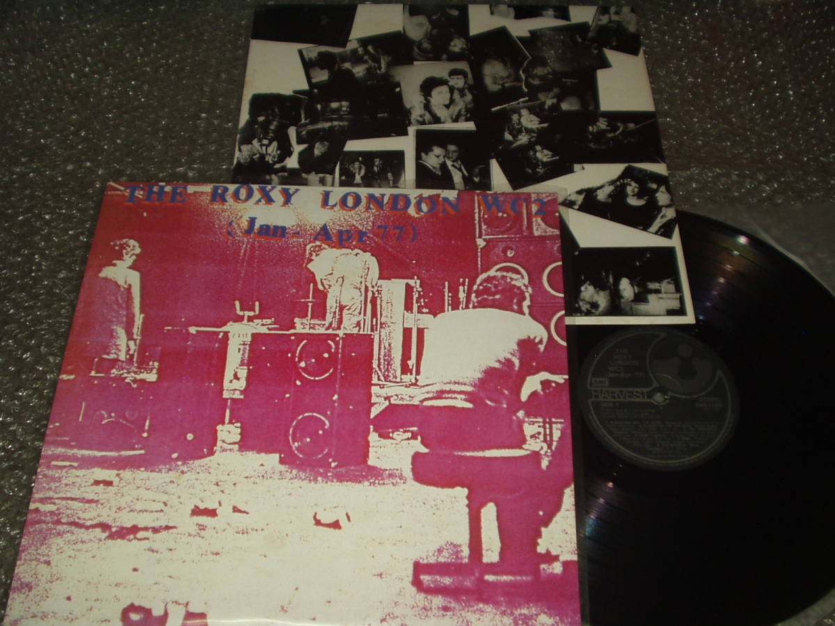 ＬＰ★「THE ROXY LONDON WC2 (Jan-Apr 77)」UK盤(EMS 1189)Slaughter And The Dogs/The Adverts/Johnny Moped/Eater/X-Ray Spex/Buzzcocks_画像1