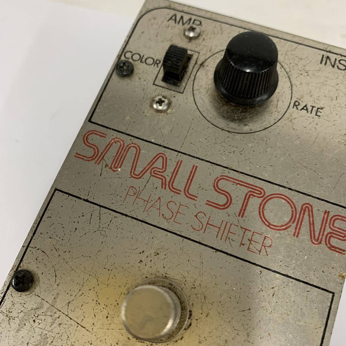 動作OK Vintage PHASE SHIFTER Electro Harmonix Small Stoneヴィンテージelectro-harmonix スモールストーン フェイザー エレハモ カ4の画像4
