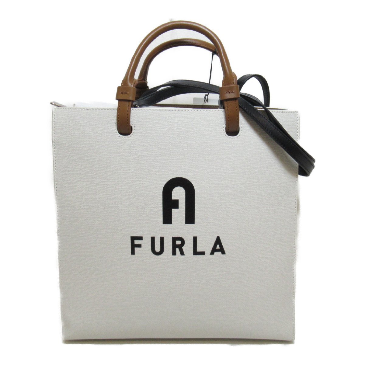 宅配便配送 トート スタイル ヴァーシティ トートバッグ フルラ Furla