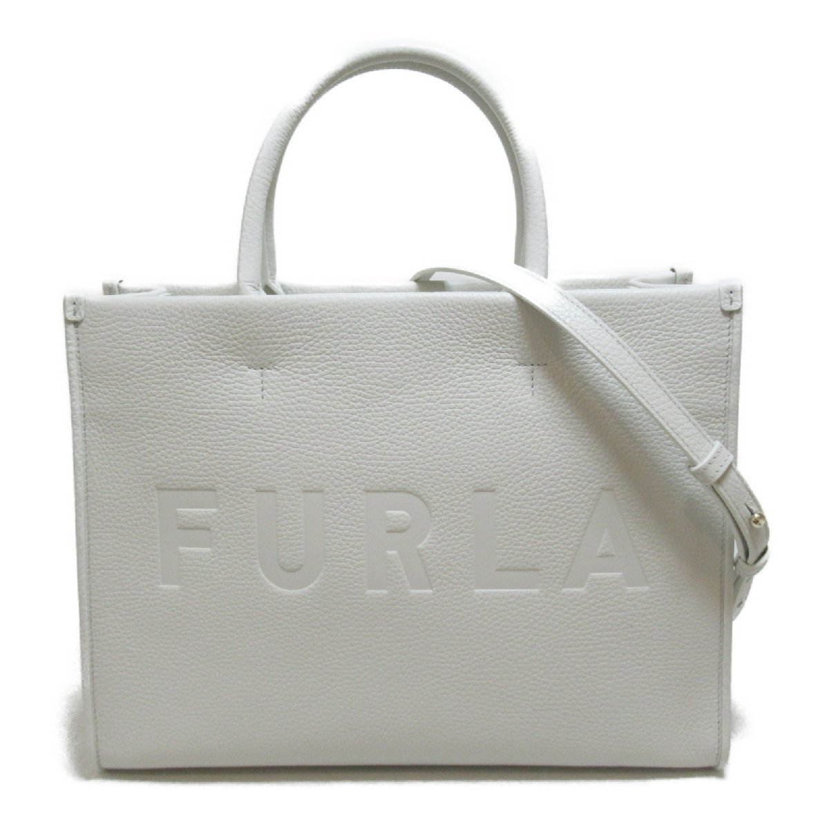 フルラ FURLA ハンドバッグ トートバッグ ホワイト ショルダー-