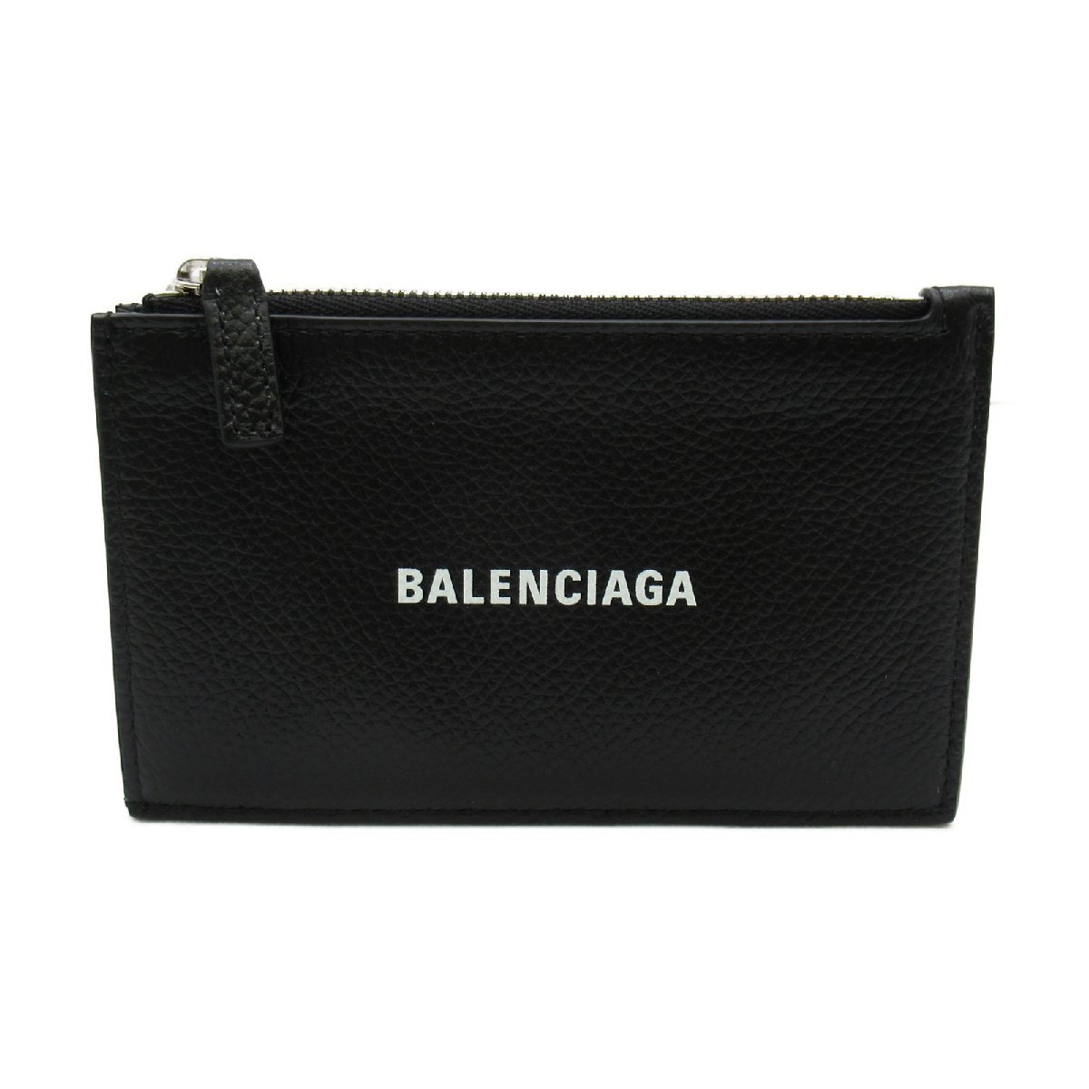 BALENCIAGA バレンシアガ カードケース カードケース ブラック系 レザー ユニセックス