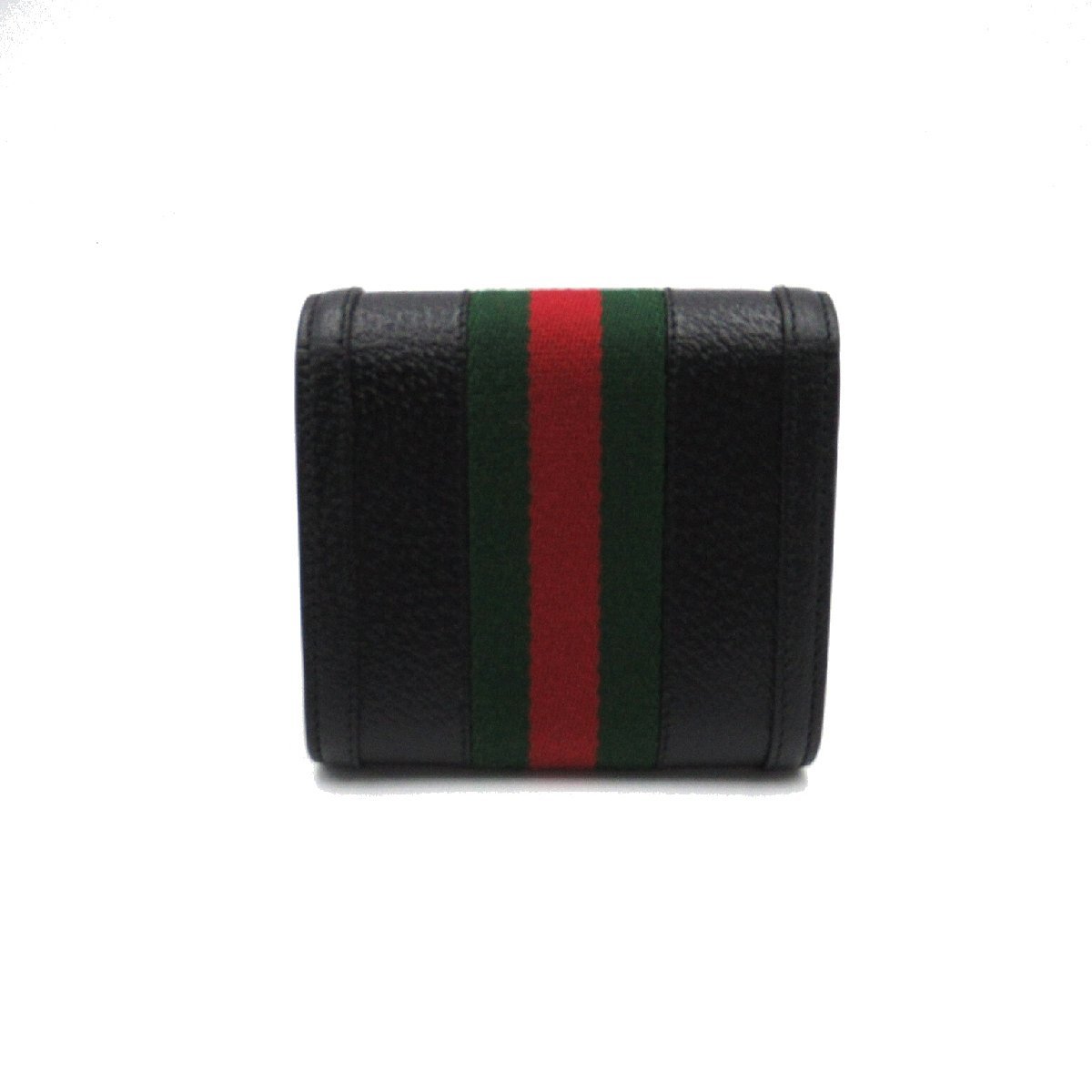 人気の春夏 グッチ GUCCI 二つ折り財布 ユニセックス 中古 レザー