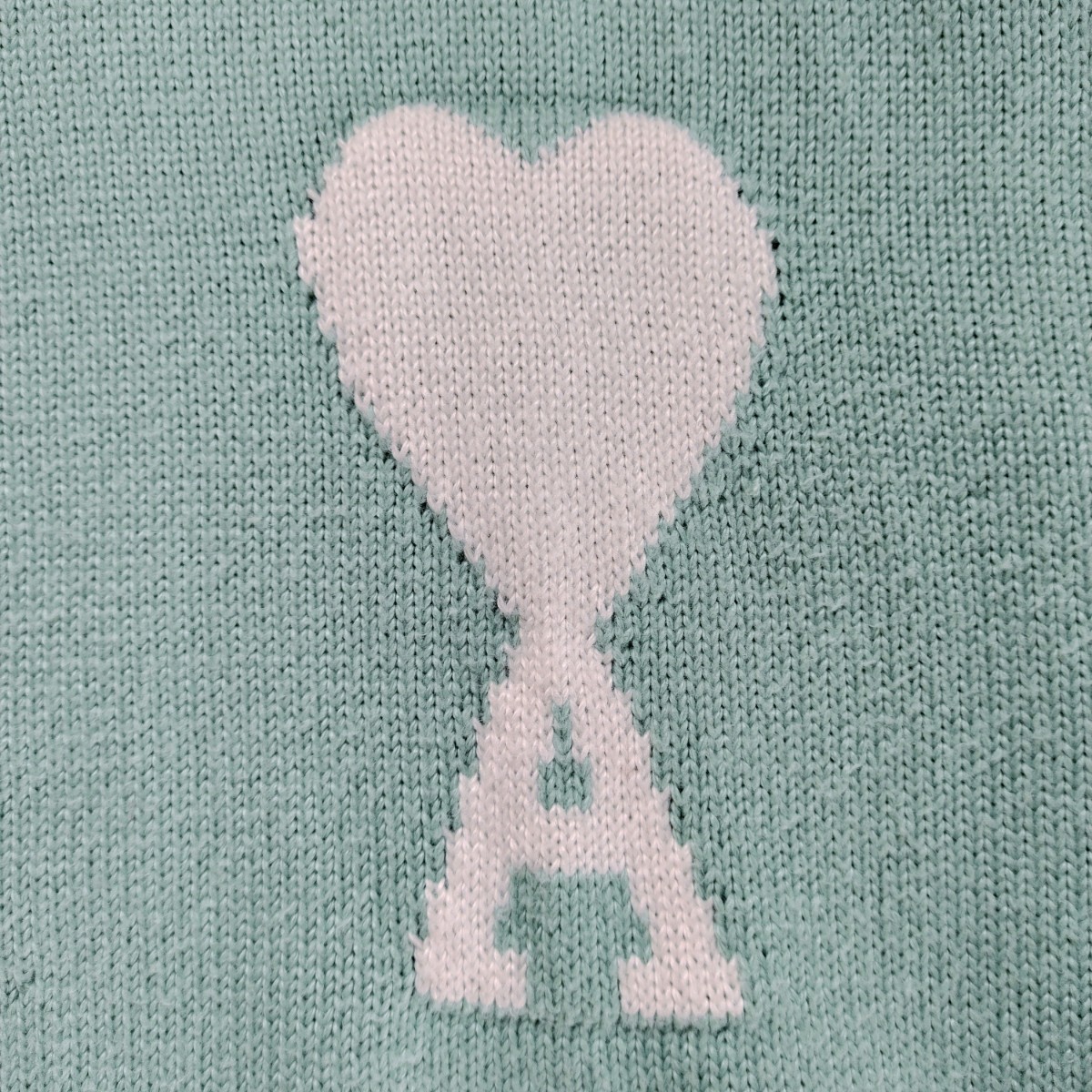 人気モデル】ami アミ ハートロゴ付ニット・セーター XL相当 人気モデル】ami アミ ハートロゴ付ニット・セーター XL相当