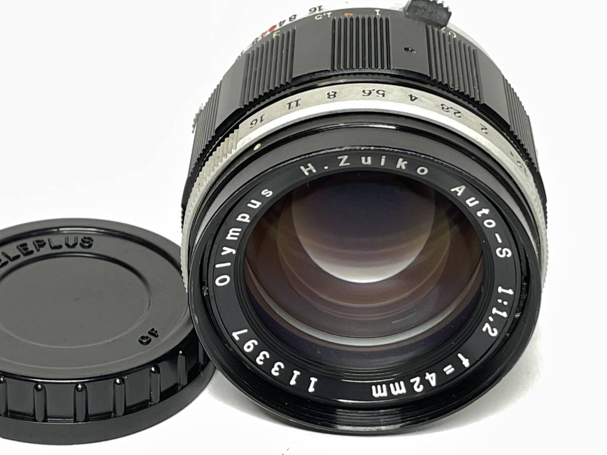 専門ショップ オリンパス H.ZUIKO AUTO-S 42mm F1.2 TTLナンバー付き