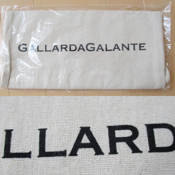 【新品 ガリャルダガランテ】 麻袋 リネン 巾着　縦約45cm横約32cm 小物 スリッパ入れ　GALLARDAGALANTE_生地のアップです♪