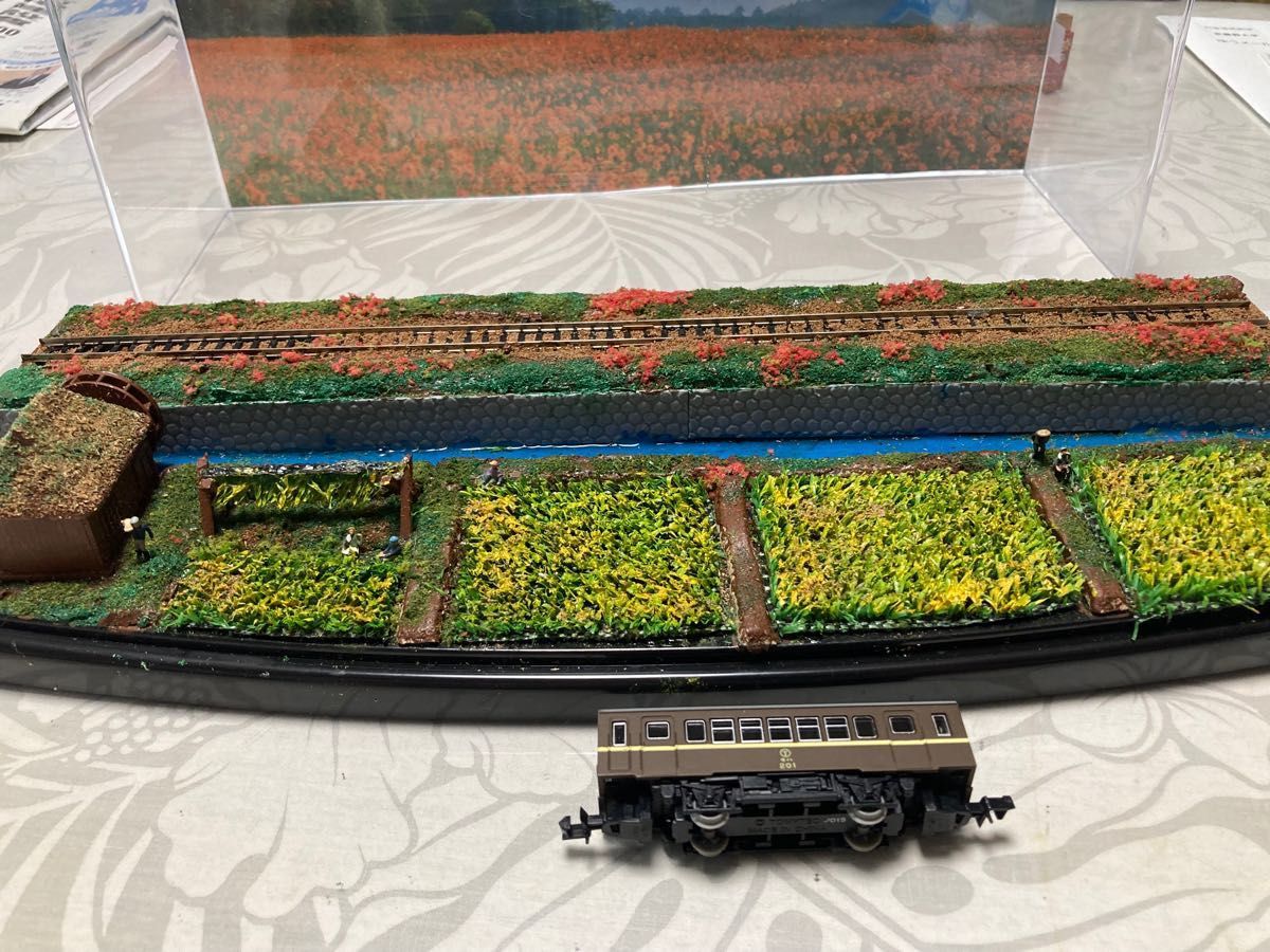鉄道ジオラマ(秋の田園風景)完成品 Nゲージ|Yahoo!フリマ(旧 鉄道ジオラマ(秋の田園風景)完成品 Nゲージ|Yahoo!フリマ(旧