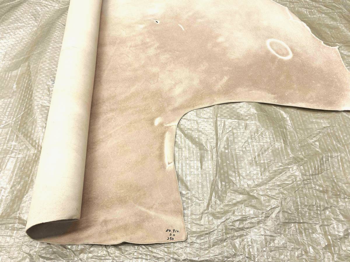 サドルレザー 床 ＮＯ，９１２ 検索：ウォレット キーケース 革材料 ヌメ フルタン 姫路レザー _画像1