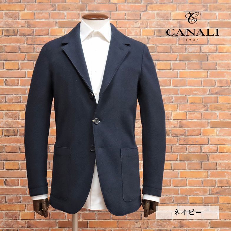 22-23AW/CANALI/52サイズ/イタリア製 楽ちんジャケット ウール100