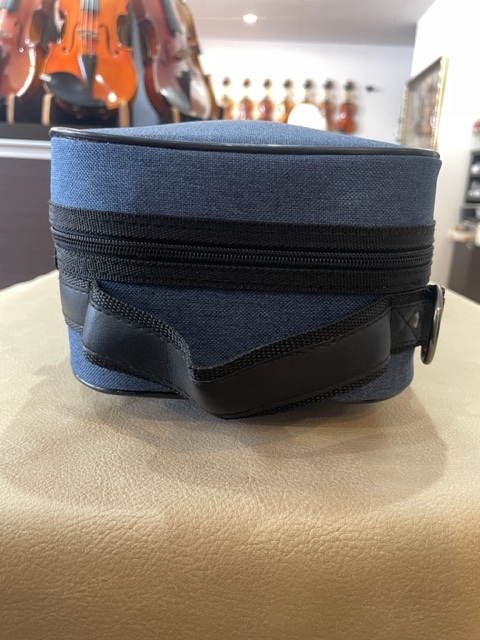 ビオラケース 新品 青トリコロール柄 収納に便利で機能性抜群