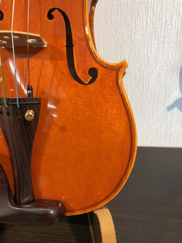 violin Italy made FLAVIO PEREGO work Meister meido2018 year made made certificate attaching! other shop reference price 150 ten thousand jpy! last price cut!!