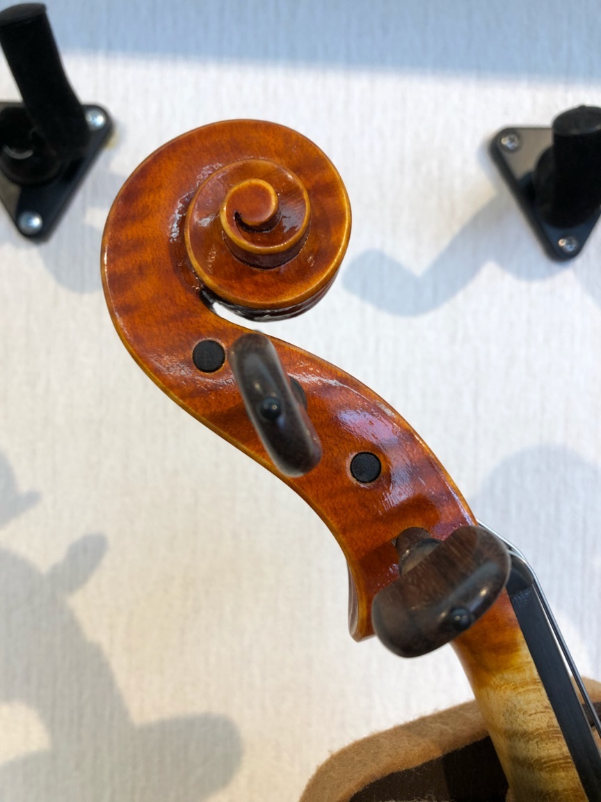  violin Italy made FLAVIO PEREGO work Meister meido2018 year made made certificate attaching! other shop reference price 150 ten thousand jpy! last price cut!!