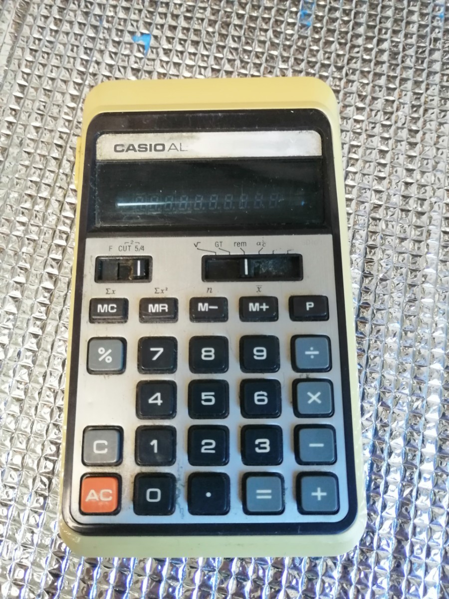 AL-10 CASIO 昭和レトロ カシオ 電卓_画像1