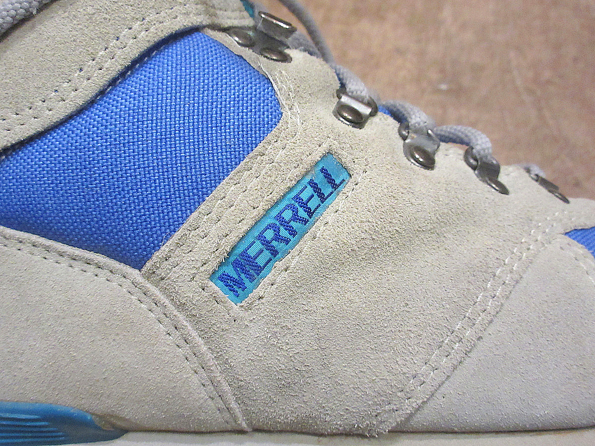 ビンテージ80's●DEADSTOCK MERRELLレディーススウェードトレッキングブーツsize 8 1/2●230910i2-w-bt-26cmデッドストックメレルシューズ_画像7