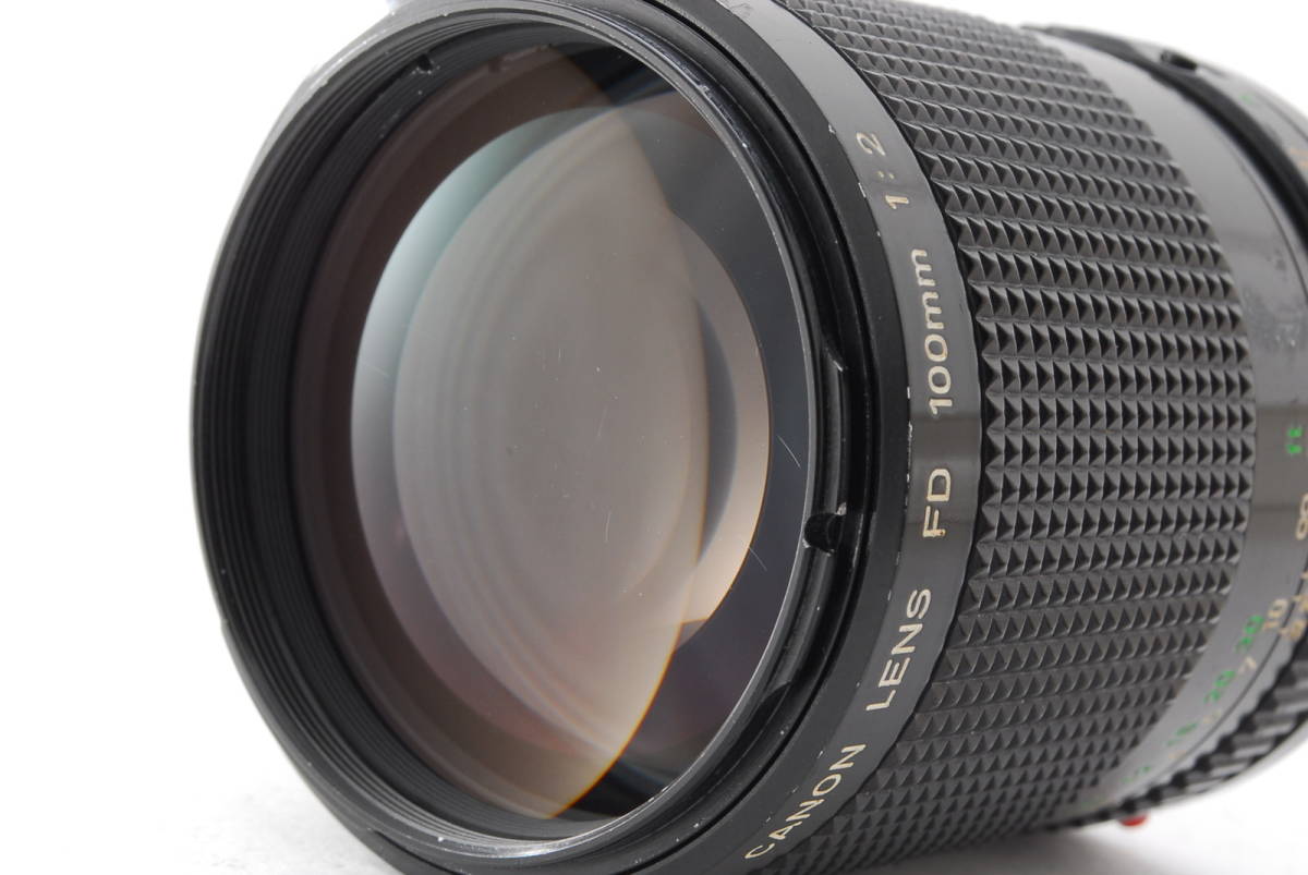 キャノン Canon New FD NFD 100mm f2 MF Lens #455_画像3