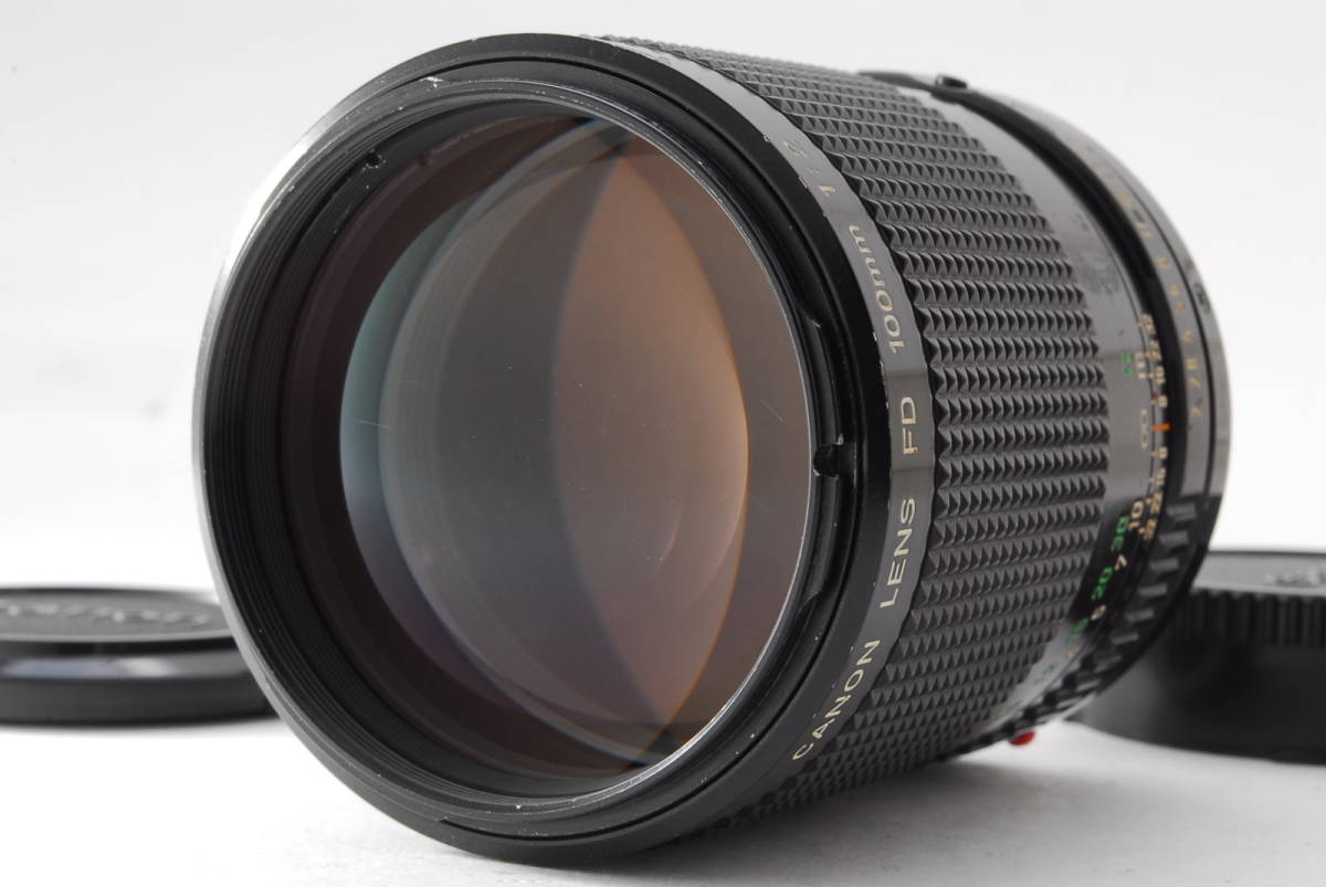 キャノン Canon New FD NFD 100mm f2 MF Lens #455