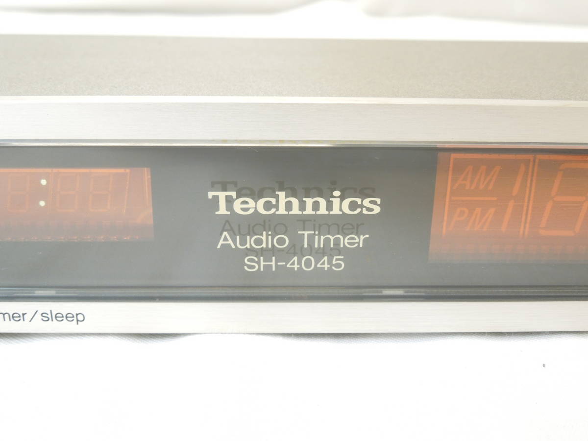 Technics Technics SH-4045 audio timer manual attaching![U]