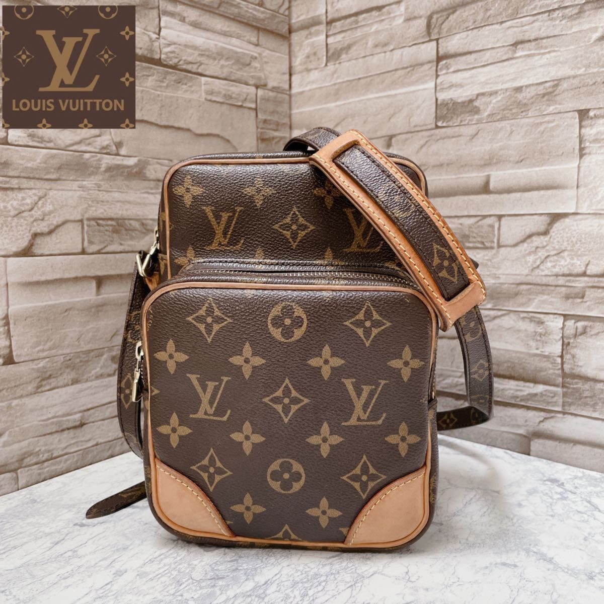 【美品】ぴのこ様専用　ルイヴィトン　LOUIS VUITTON モノグラム　アマゾン　ショルダーバック