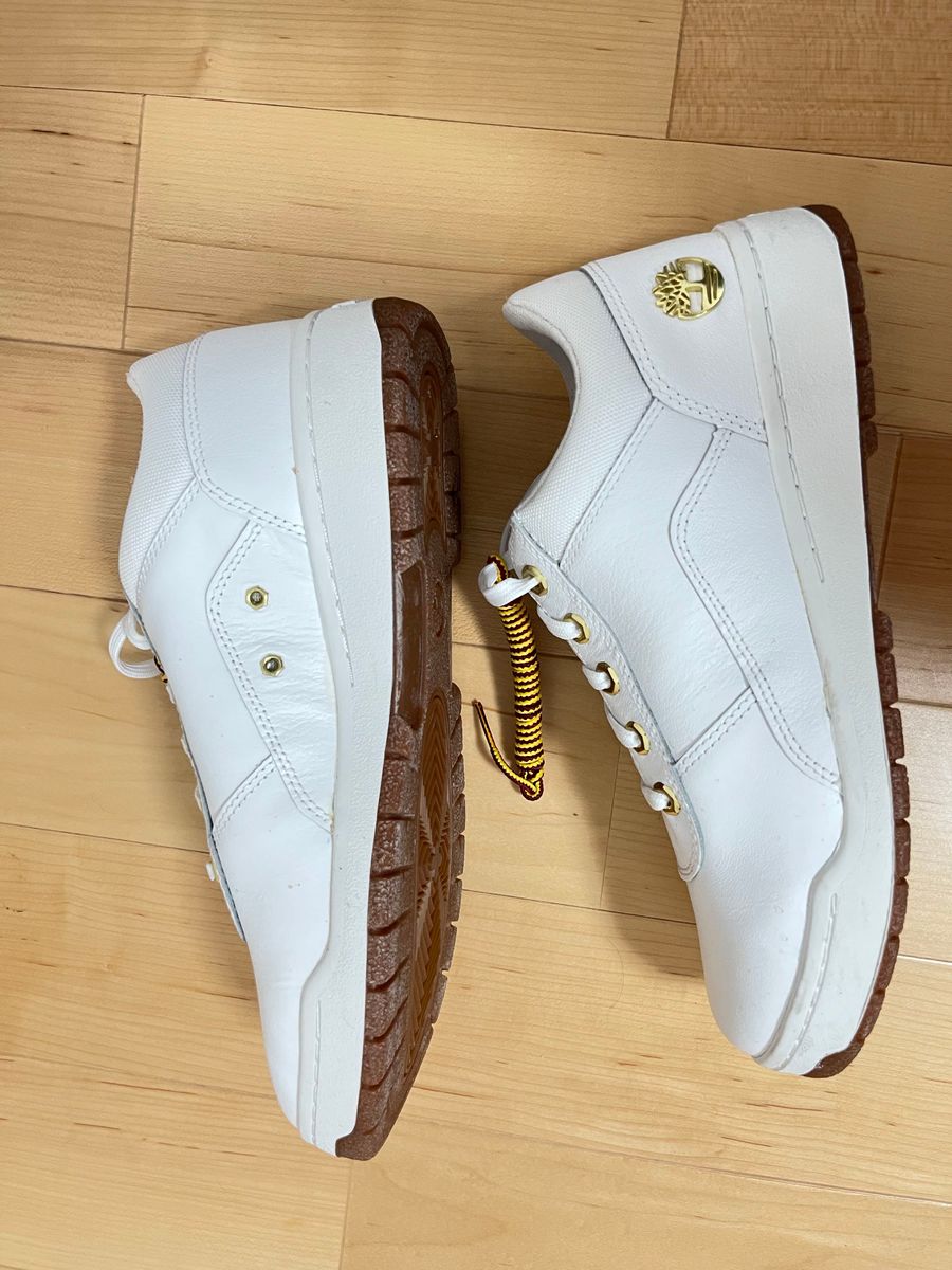 timberland ティンバーランド 白 ローカット スニーカー 27cm timberland ティンバーランド 白 ローカット スニーカー 27cm