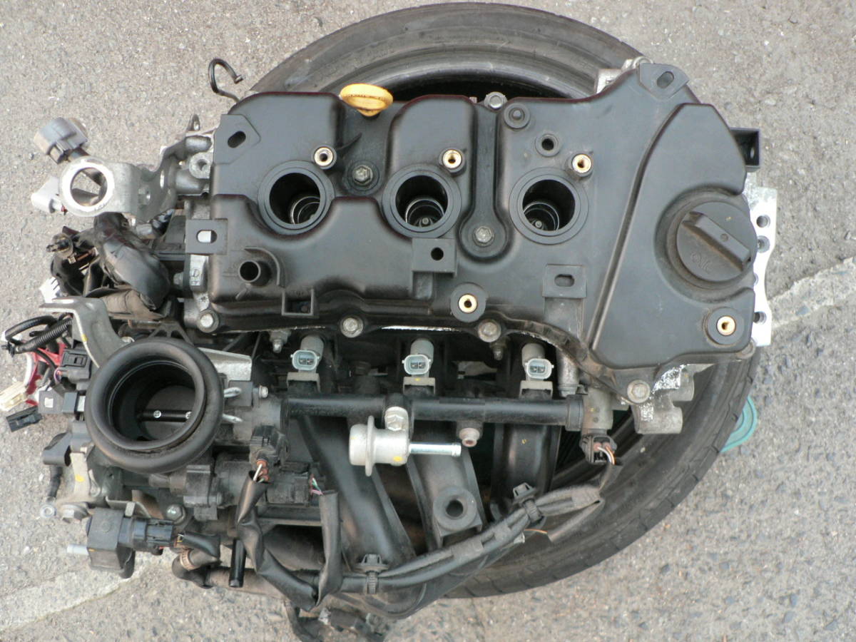 H20年式　DBA-L175S　ムーブ　エンジンのオイルパン　 中古ジャンク_画像6
