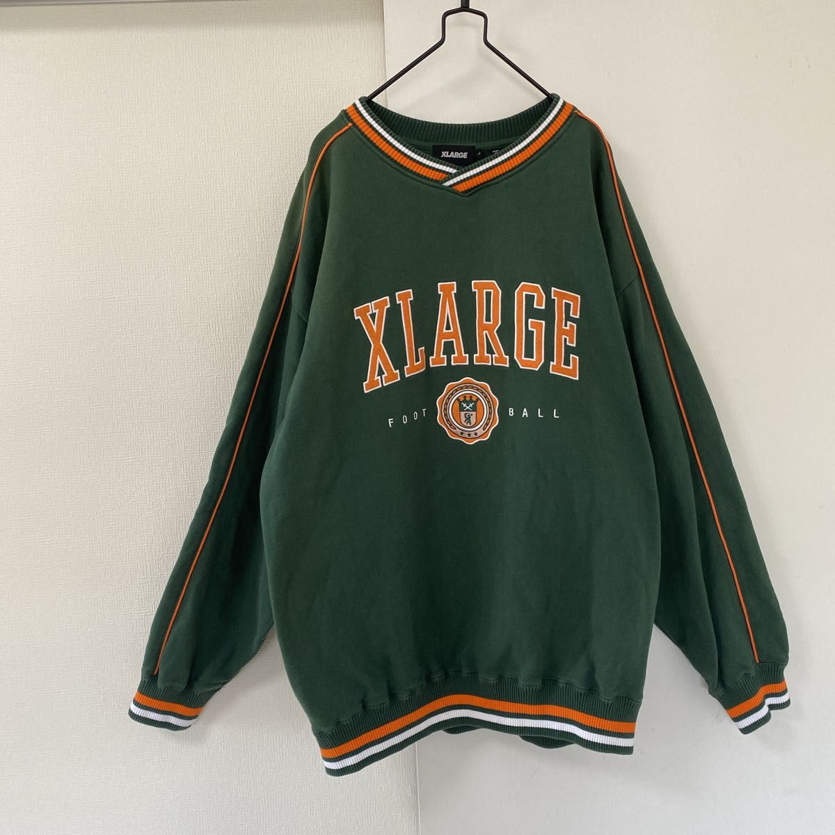 X-LARGE エクストララージ スウェット　FOOTBALL