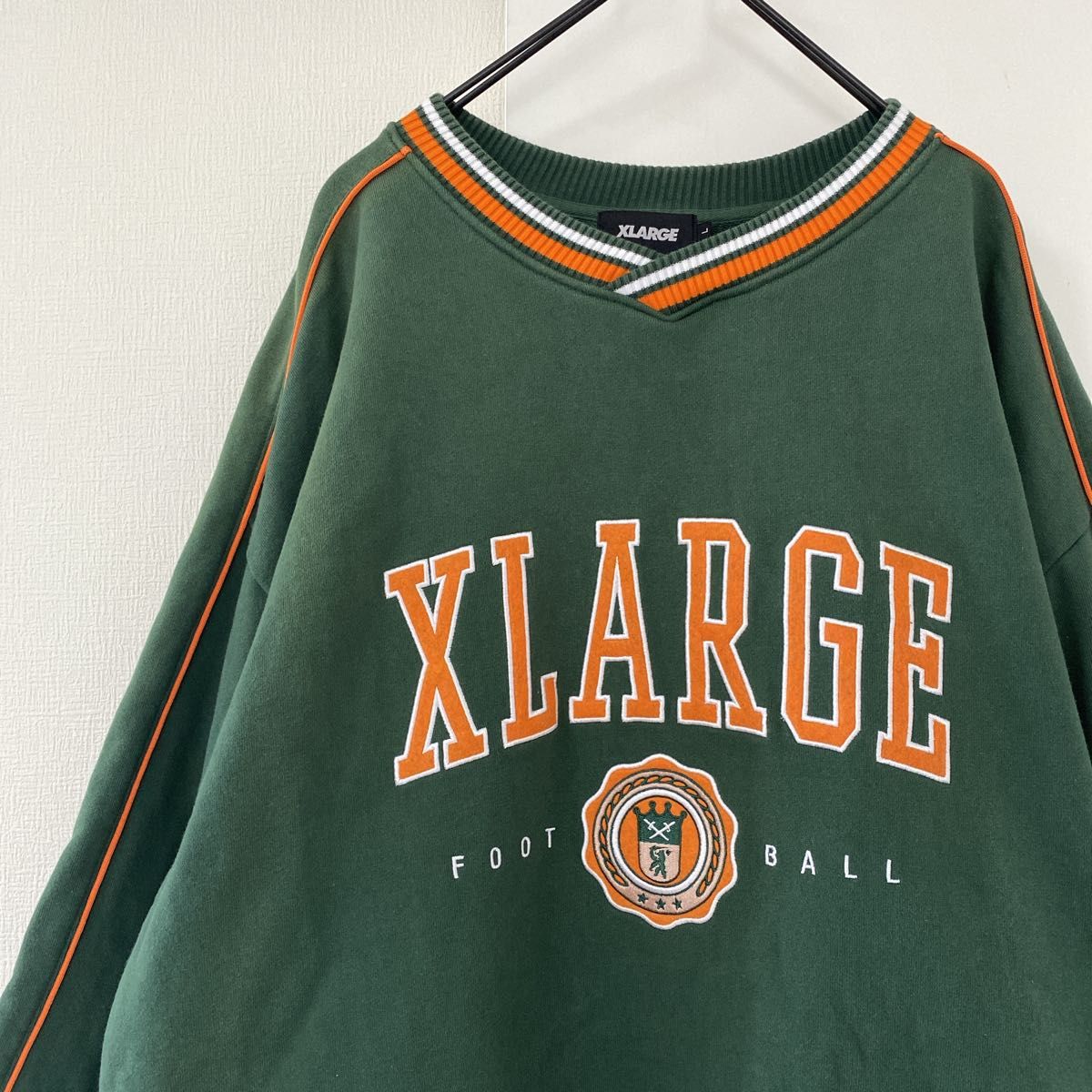 X-LARGE エクストララージ スウェット　FOOTBALL