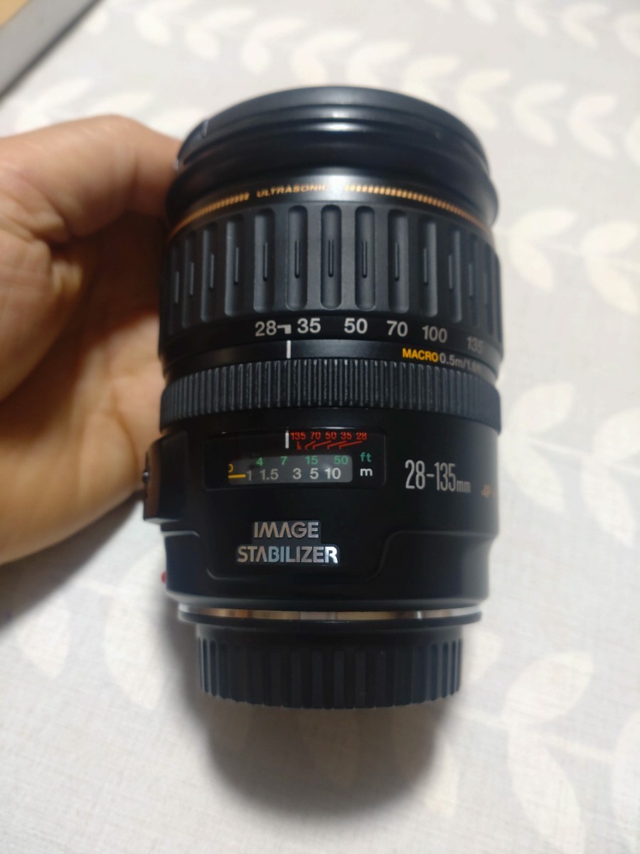 新着商品 キャノン ズームレンズ EF 28-135mm 1:3.5-5.6 IS Φ72mm 中古