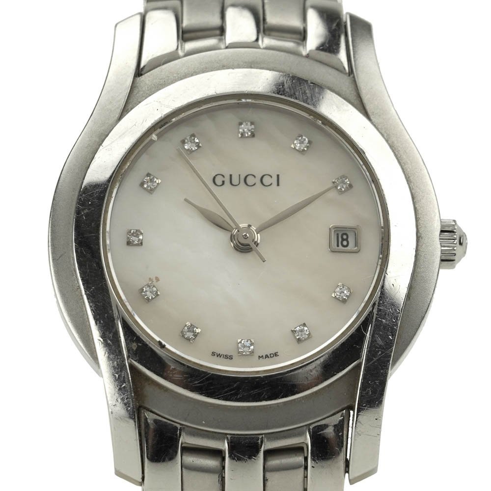 中華のおせち贈り物 (グッチ) 【中古/電池交換済】GUCCI 5500L （K