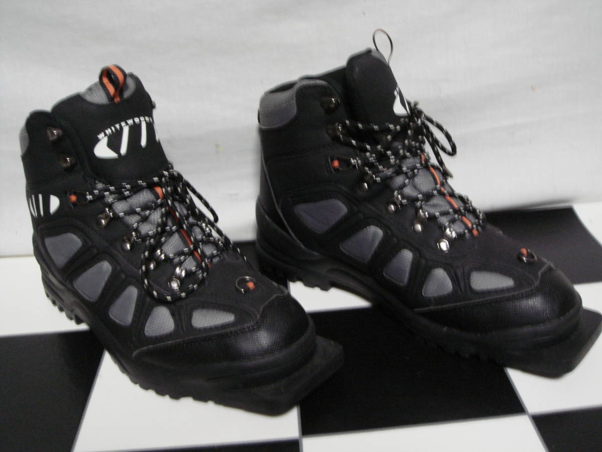 クロスカントリー 登山靴 WHITEWOOD EU44 28cm 美品 3PIN 75mm_画像1