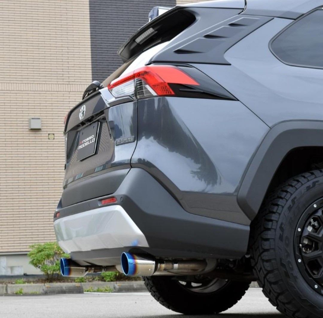 ロッソモデロ RAV4 ハリアー マフラーカッター 50系 80系 ロッソモデロ RAV4 ハリアー マフラーカッター 50系 80系
