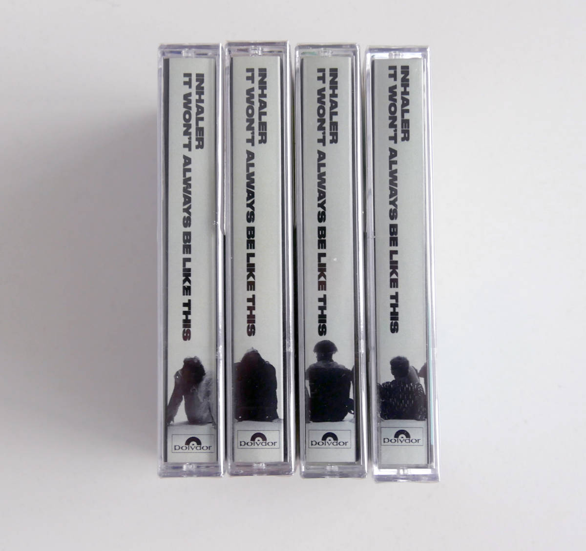 INHALER / IT WON'T ALWAYS BE LIKE THIS インヘイラー カセットアルバム 4種類 輸入盤 サイン入り 未開封の画像4