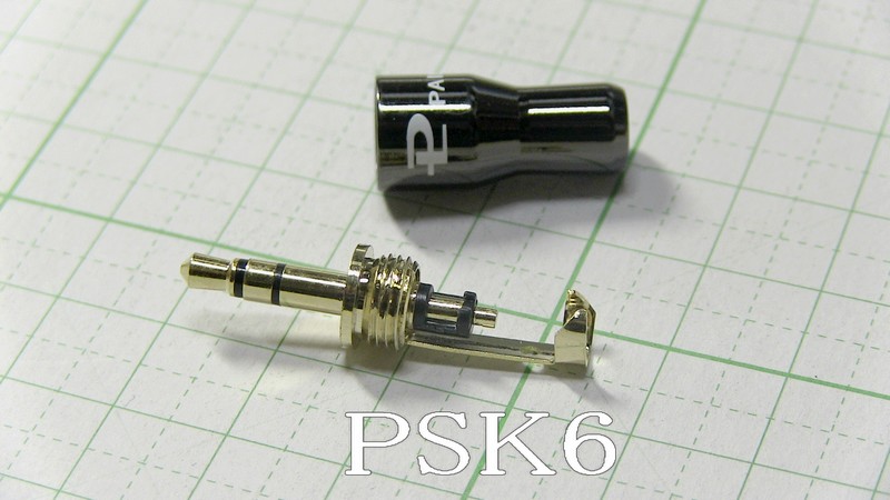 管理番号＝4B011　　自作用 φ3.5mmステレオミニプラグ　 PSK6　 1個　_画像5