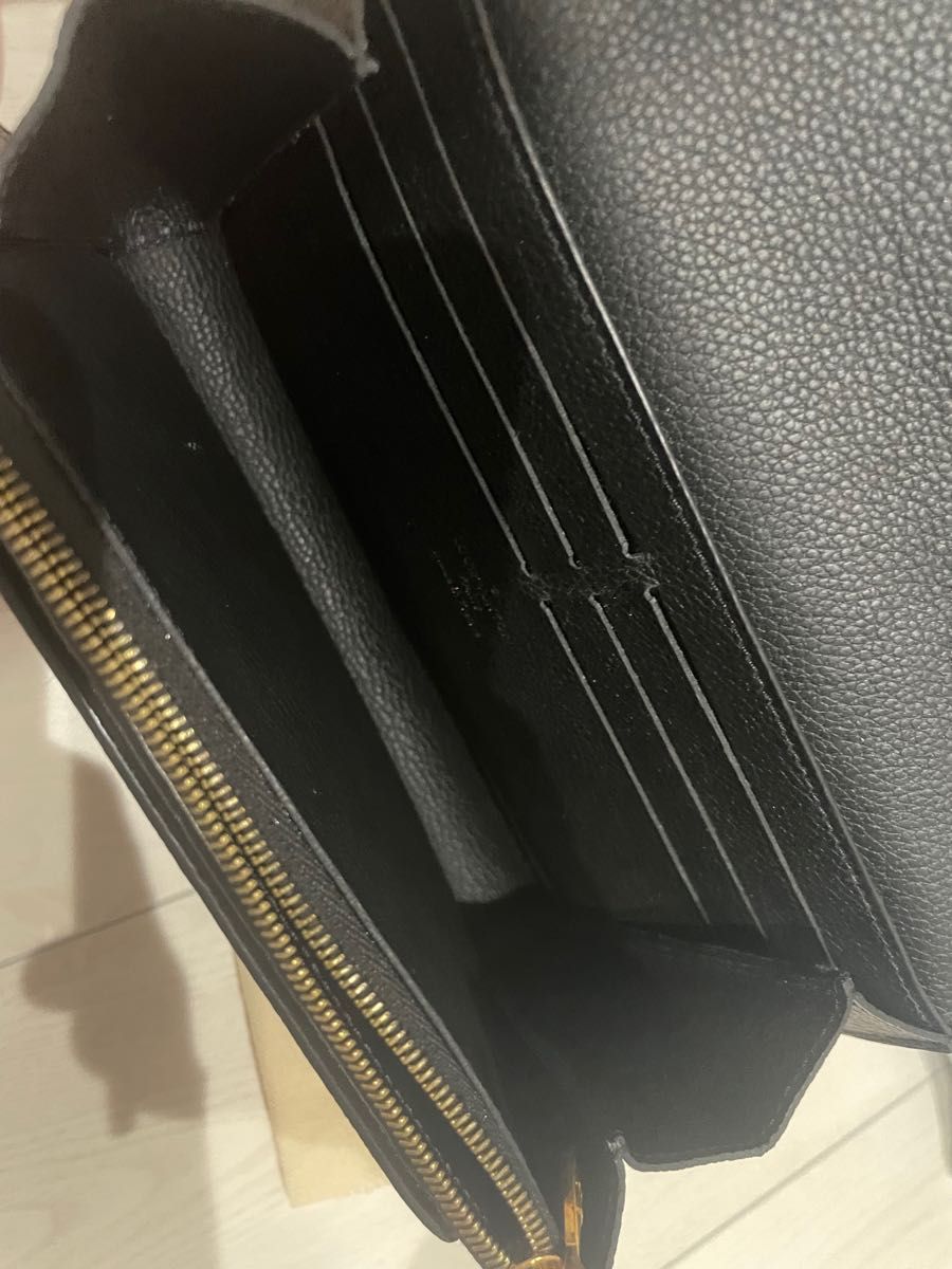 【エレガント♪】Louis Vuitton チェーンウォレット ブラック ルイヴィトン 財布 チェーンウォレット アンプラント ブラック