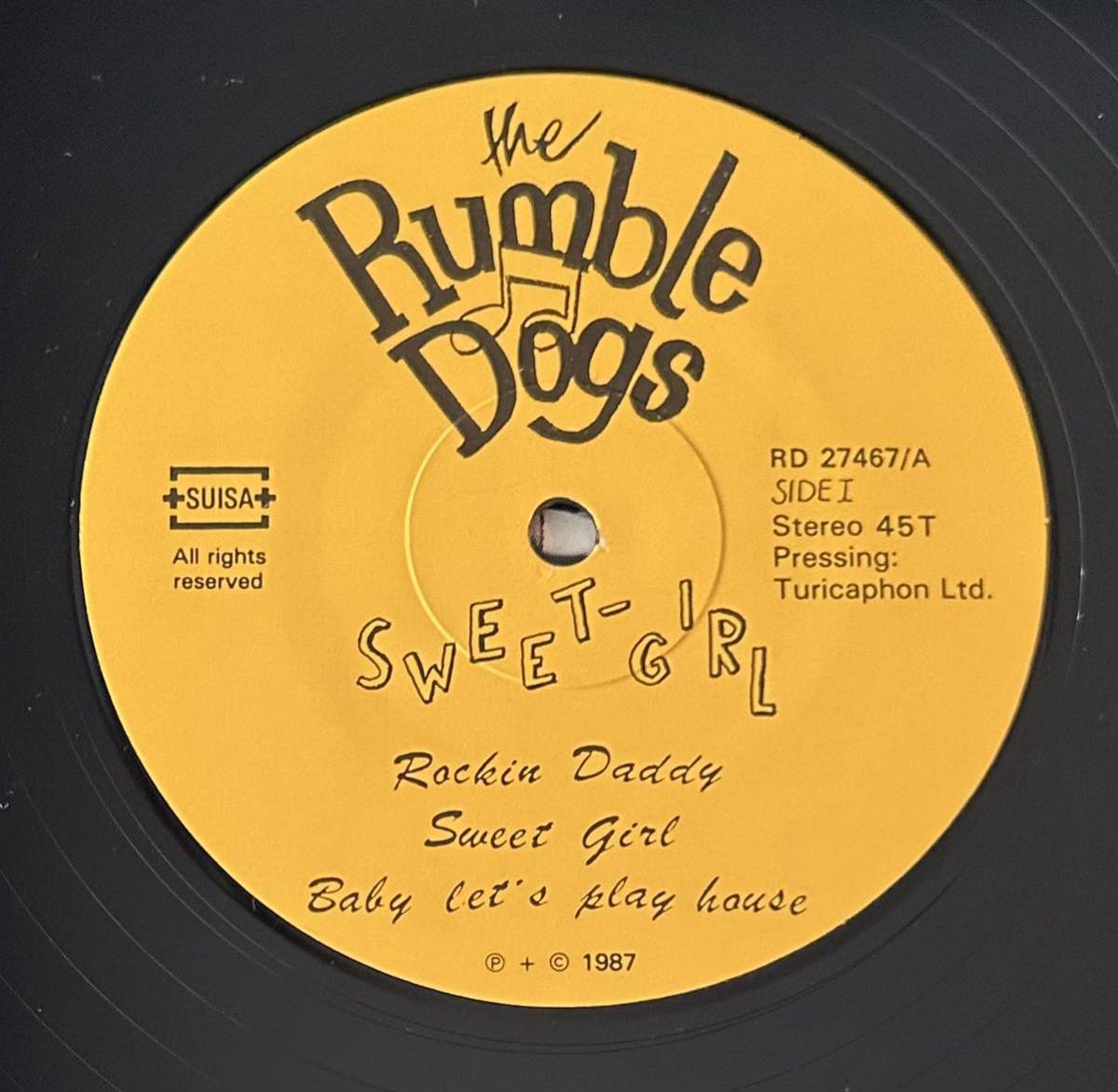 Rumble Dogs 12ep Sweet Girl .. 1987 Swiss Neo Rockabilly ロカビリー サイコビリー_画像3