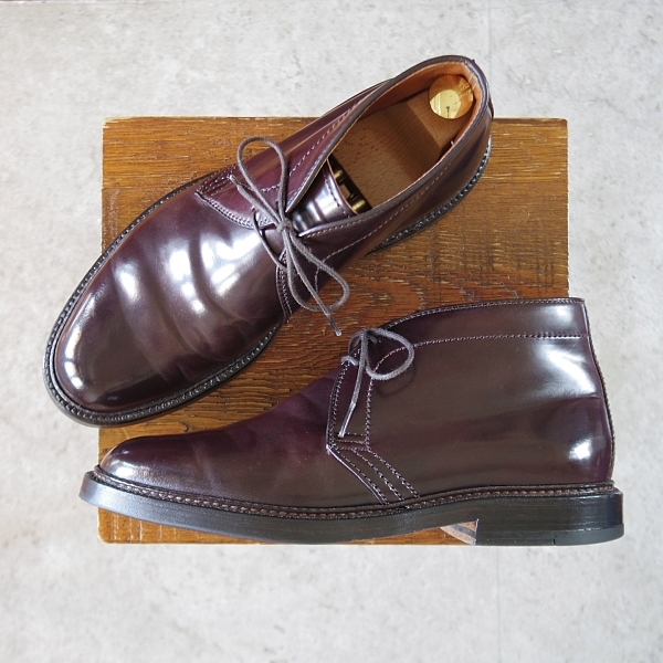 Специальная цена ★ Superb ★ Alden 6.5d [цена ¥ 189,200- ★ Cordovan/1339/(Hawaii) Кожаная душа до заметки] Барри Последний/Чукка Сапоги/Олден ★ K660