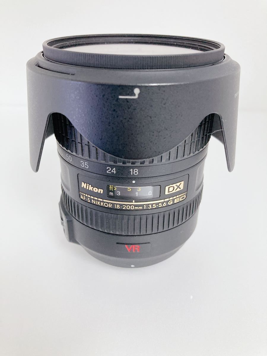 Nikon ニコン AF-S 18-200mm 3.5-5.6 G ED VR DX AFS カメラレンズ