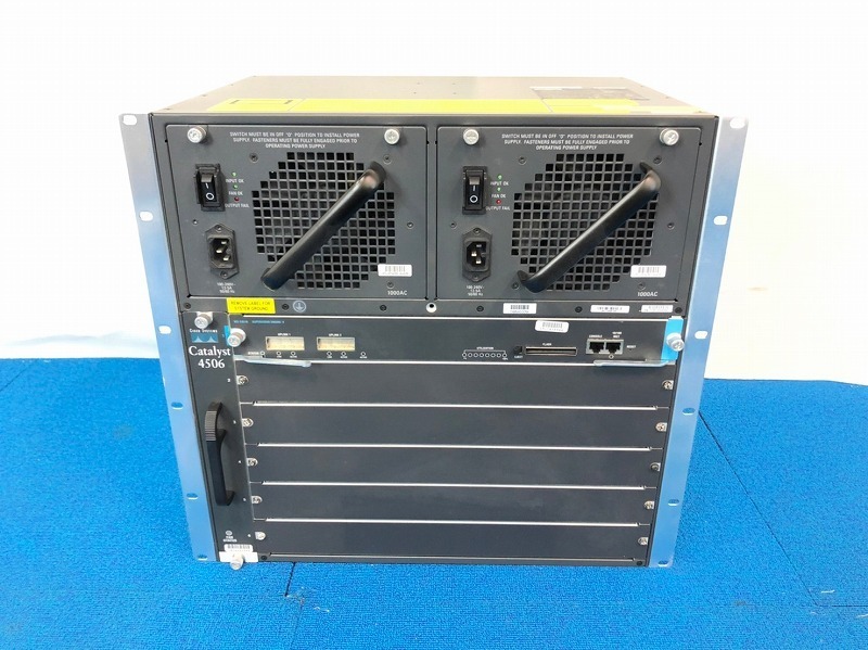 [ the US armed forces discharge goods ] unused goods CISCO Catalyst 4500 series switch chassis type switch WS-C4506 (180)*CI18AU