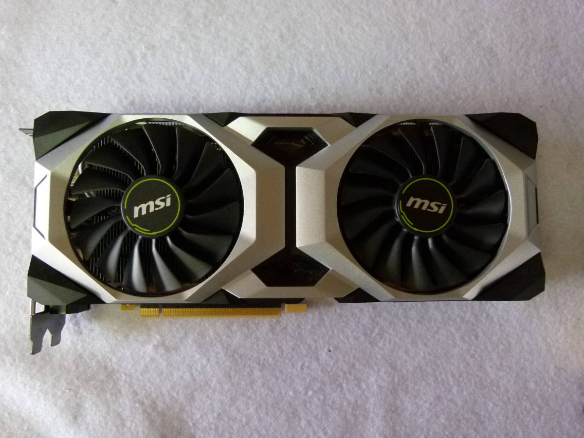 再入荷042 ジャンク扱い グラボ MSI GeForce RTX 2080 Ti VENTUS 11G