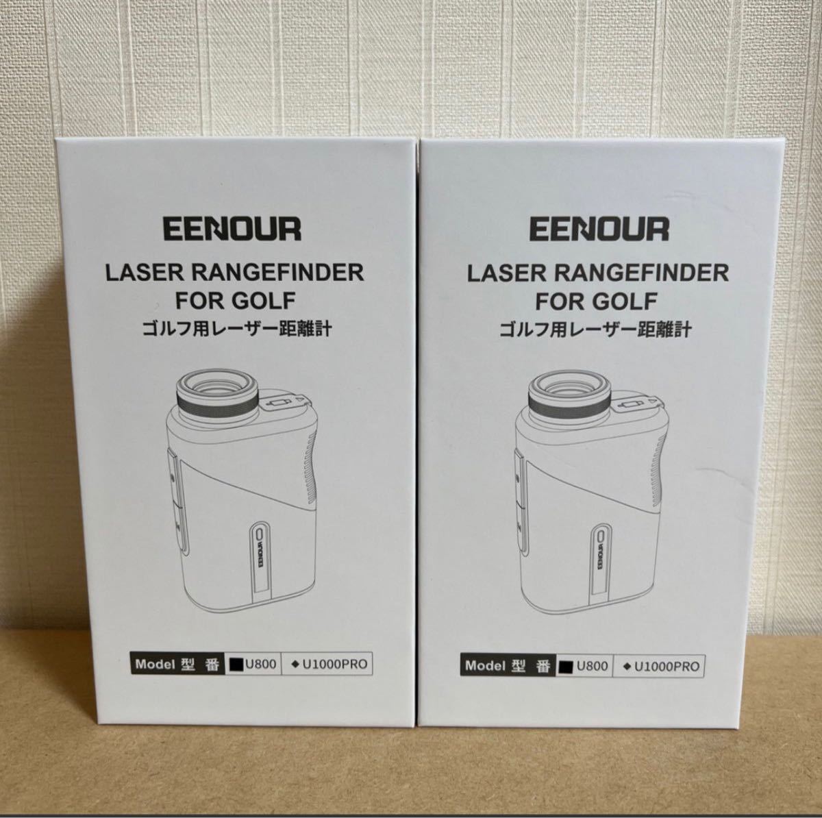 最高の品質の 【2個セット販売】EENOUR U800 ゴルフ レーザー距離計