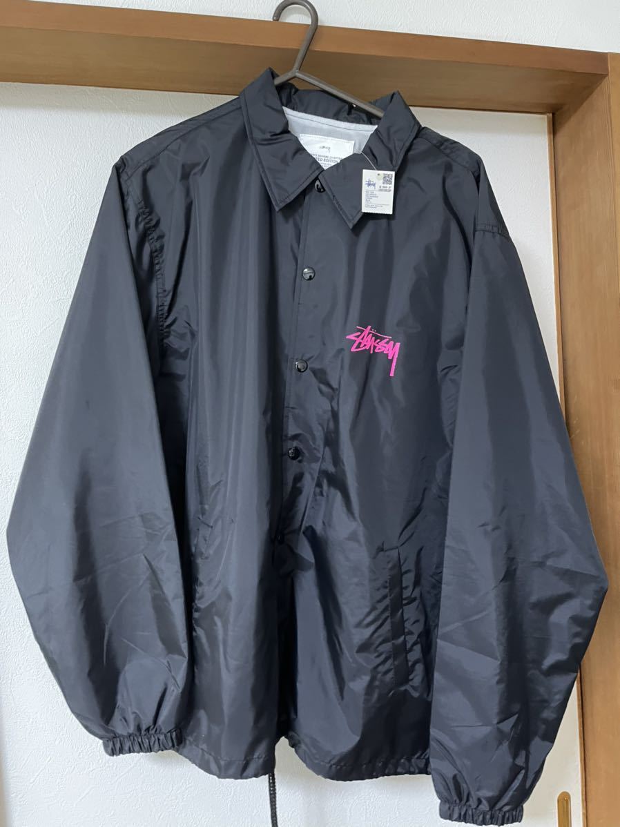 国内正規新品 L stussy コーチジャケット 横浜クイーンズ 国内正規新品 L stussy コーチジャケット 横浜クイーンズ
