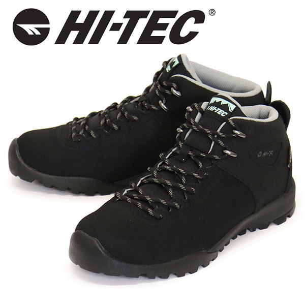 HI-TEC (ハイテック) HT HKU13 AORAKI CLASSIC WP ウォータプルーフ アウトドアスニーカー ブラック/ブラック HI006 26.0cm