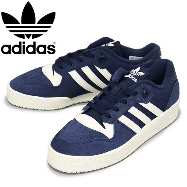 adidas (アディダス) IE9910 RIVALRY LOW カレッジネイビーxクラウドホワイトxカレッジネイビー AD245 27.0cm