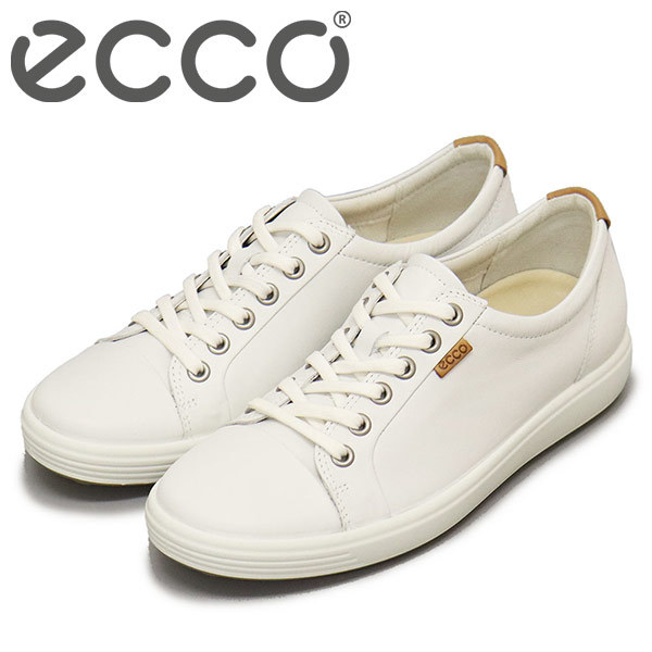 ECCO (エコー) 43000301007 SOFT 7 W WOMEN'S ウィメンズ スニーカー WHITE EC012 37-約23.5cm