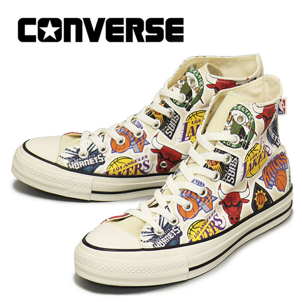 CONVERSE (コンバース) 31309400 オールスター R NBA HI オフホワイト CV082 US5.5-24.5cm_CONVERSE