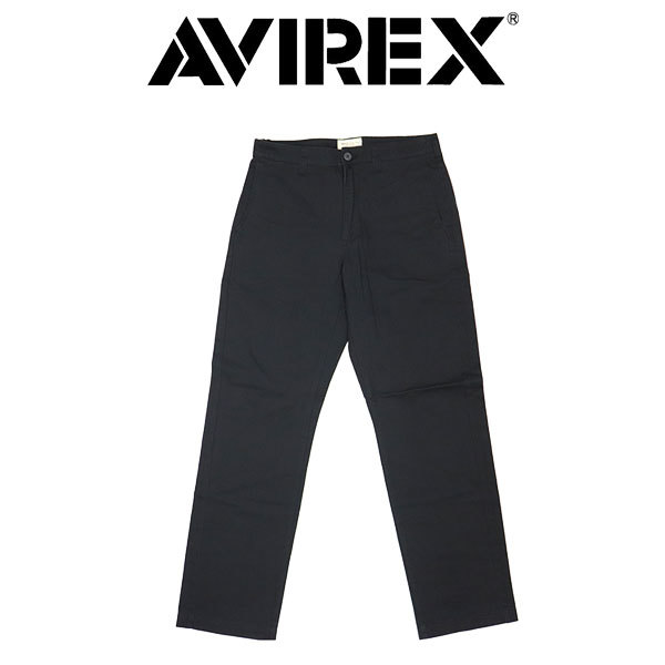 AVIREX (アヴィレックス) 783-2910003 (6126132) BASIC OFFICER PANTS ベーシック オフィサー パンツ 010BLACK M