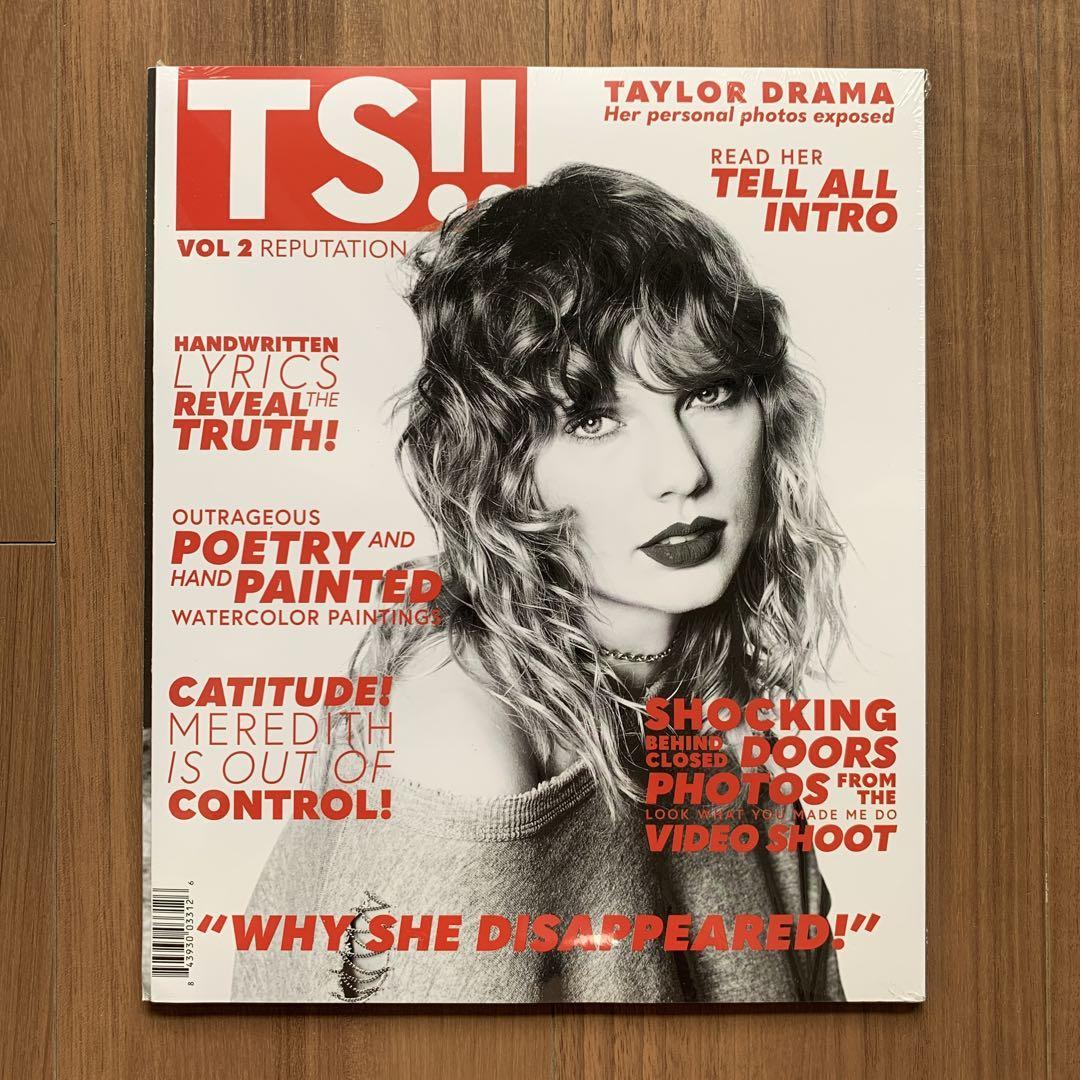 Taylor Swift テイラー・スウィフト Reputation レピュテーション Vol.2 雑誌付CD 新品未開封 台湾販売盤