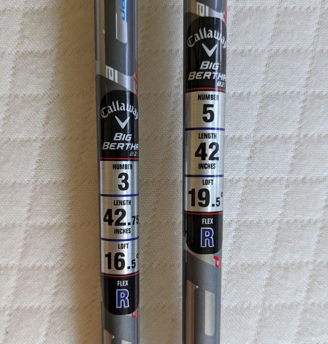 【新品 2本セット】 キャロウェイ BIG BERTHA フェアウェイウッド (3W、5W/R) ビッグバーサ 2021年モデル