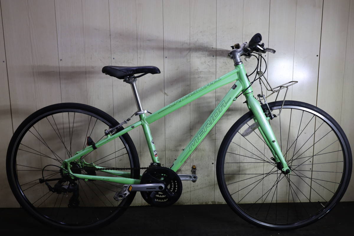 人気良品！MERIDA CROSSWAY100 TFSアルミ 700C シマノ21速 380mm クロスバイク_画像1