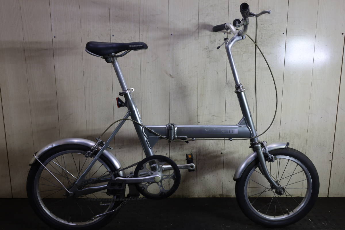 12 ブリヂストン TRANSIT LIGHT 折り畳み自転車 18インチ-